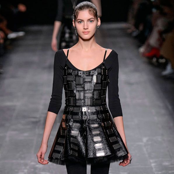 Valentino's fall collection at Paris Fashion Week.