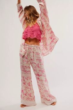 Free People x Intimately Dreamy Days Pajama Set - Tea Combo