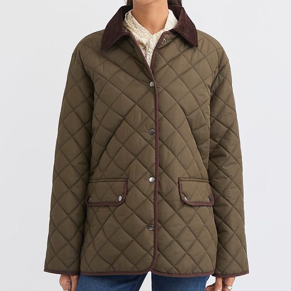 Loft Quilted Barn Jacket