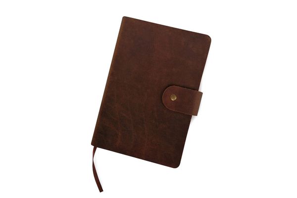 Leather Wise Crazy-Horse Cowhide Leather Journal Diary