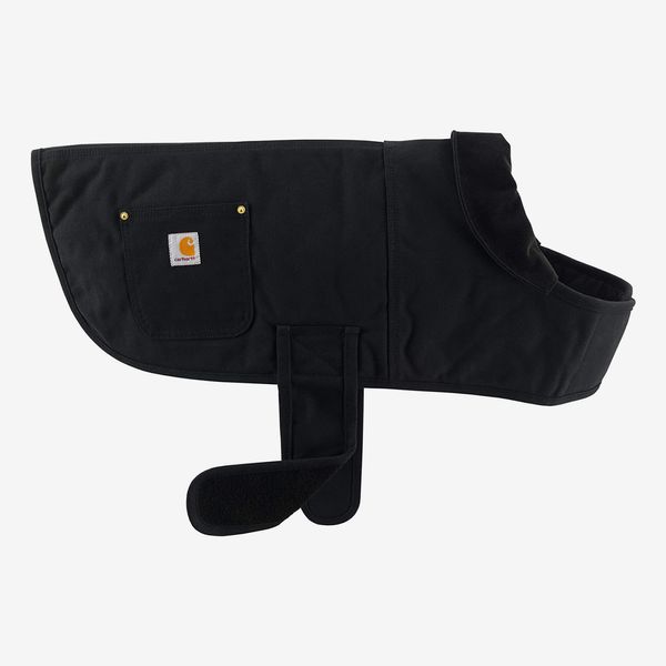 Carhartt Pet Firm Duck Insulated Dog Chore Coat (Black, Medium)