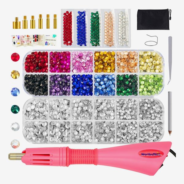 Hotfix Bedazzler Kit with Rhinestones, Bedazzle Tool Gun