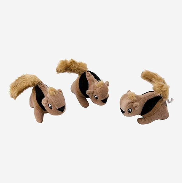 Outward Hound Squeakin' Squirrels Plush Replacement Dog Toys