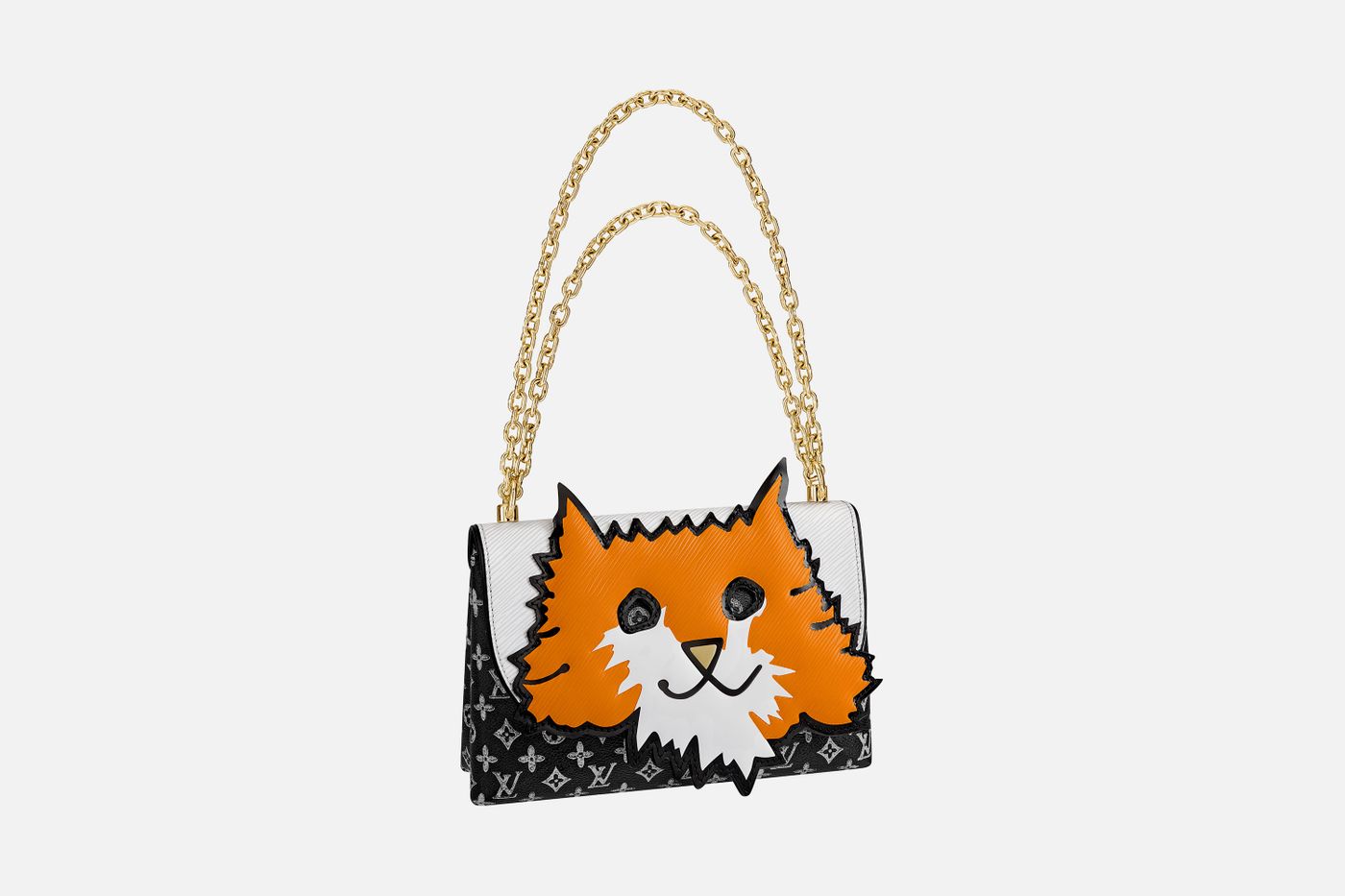LOUIS VUITTON Catogram Bag Trunk Petite Malle Cat Crossbody Grace  Coddington LV