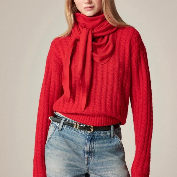 J.Crew Wool-Cashmere Blend Bandanna