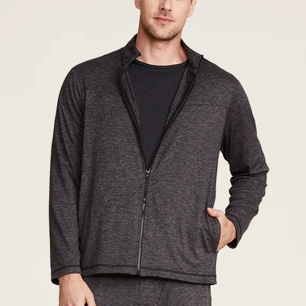 Barefoot Dreams Malibu Collection Butterchic Knit Heavy Zip Up