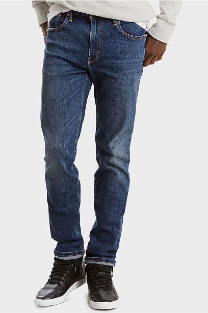 best tapered jeans for big thighs