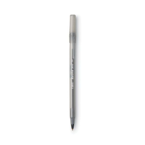 BIC Round Stic Xtra Life Ballpoint Pen, 36-Count