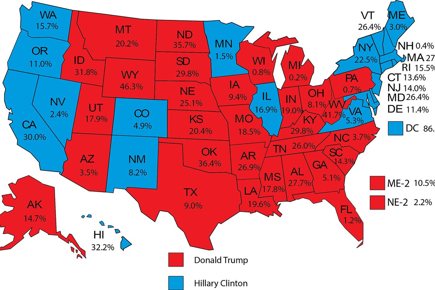 Voting map