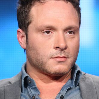 PASADENA, CA - JANUARY 09: Executive Producer/Writer Nic Pizzolatto speaks onstage during the 'True Detective' panel discussion at the HBO portion of the 2014 Winter Television Critics Association tour at the Langham Hotel on January 9, 2014 in Pasadena, California. (Photo by Frederick M. Brown/Getty Images)
