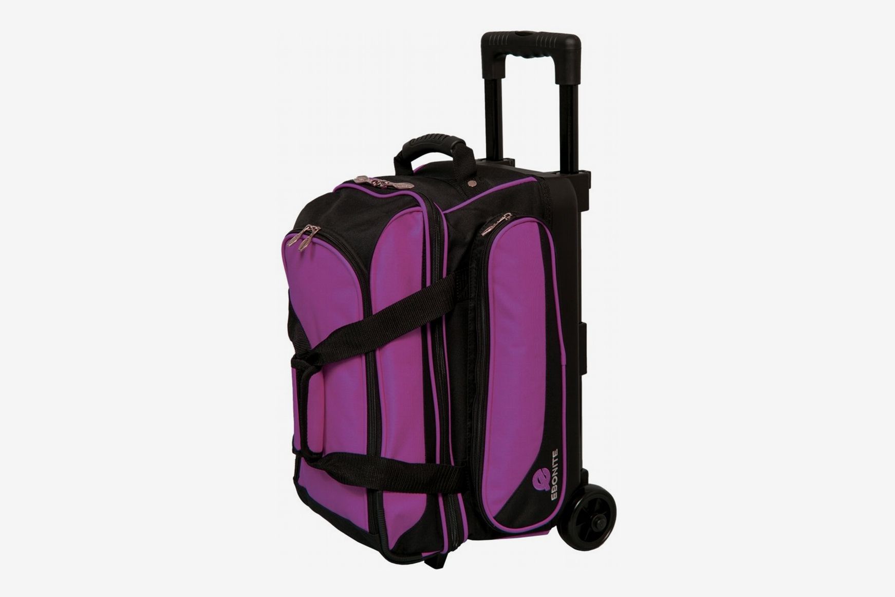 Ebonite Transport I Single Roller 1 Ball Bowling Bag Black 