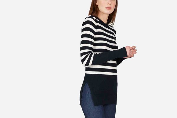 The Breton Ribbed Cotton Sweater