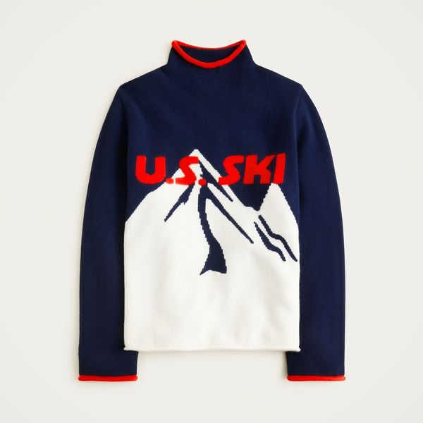 U.S. Ski & Snowboard by J.Crew Alps Rollneck sweater in wool