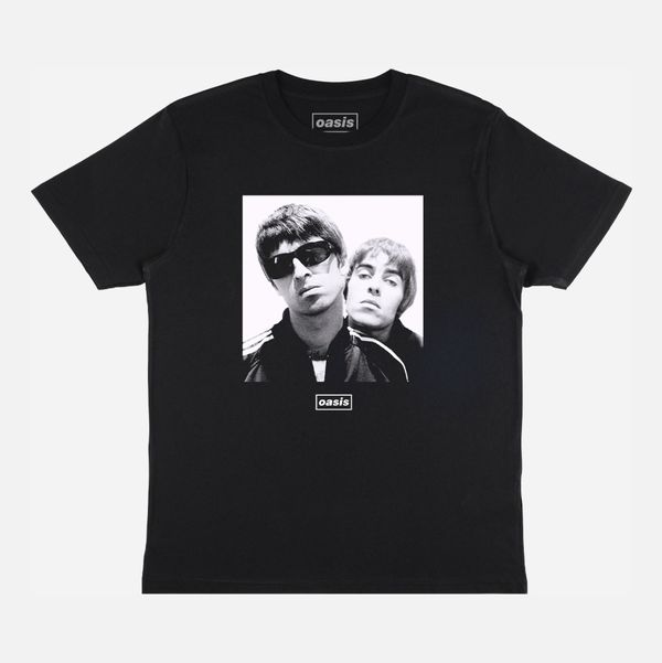 Oasis Liam & Noel Black T-Shirt