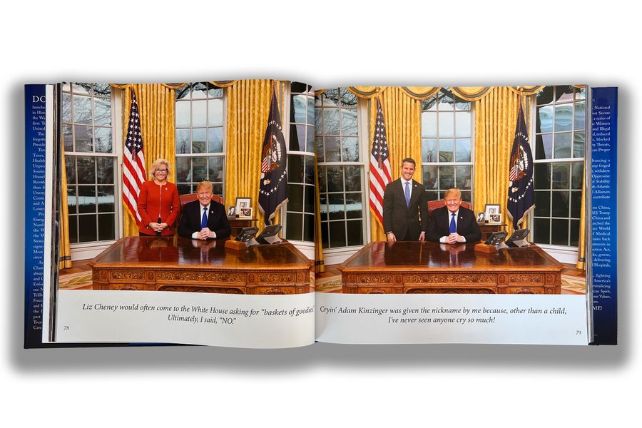 The High and Lows From Trump’s Lazy New Coffee Table Book