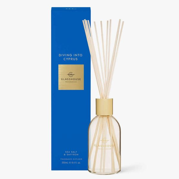 Glasshouse Fragrances Diving Into Cyprus Diffuser
