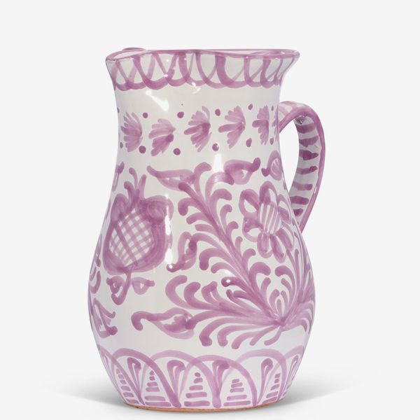 Pomelo Casa Medium Pitcher with Hand Painted Design