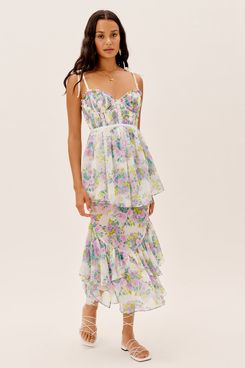 For Love and Lemons Meadow Maxi Dress