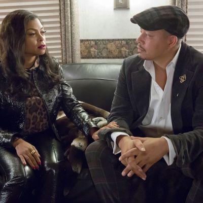 EMPIRE: Pictured L-R: Taraji P. Henson and Terrence Howard in the 