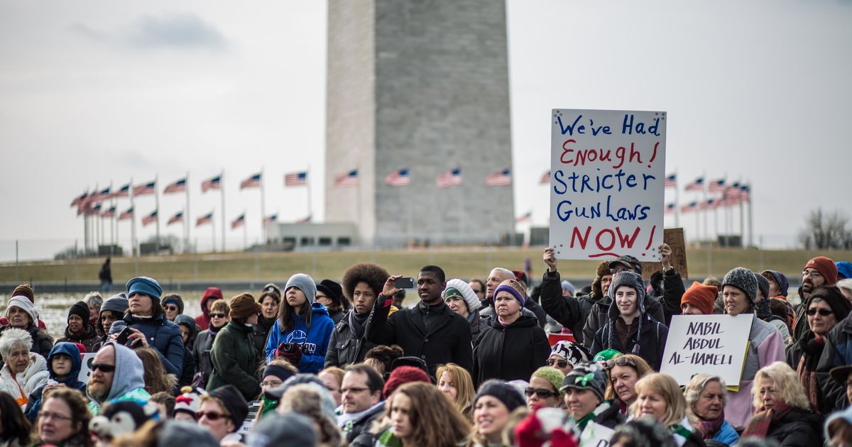 Thousands Attend Gun Control Rally in D.C.