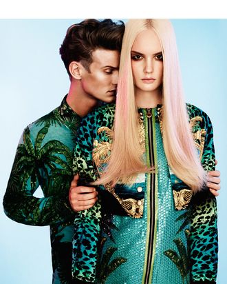 Versace for H&M in 'Rodeo' Magazine