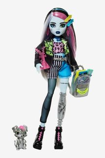 Monster High Frankie Stein Doll With Pet Dog Watzie