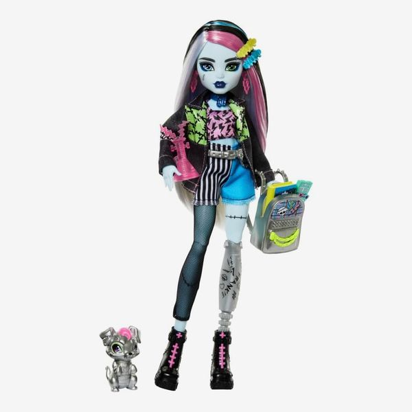 Monster High Frankie Stein Doll With Pet Dog Watzie