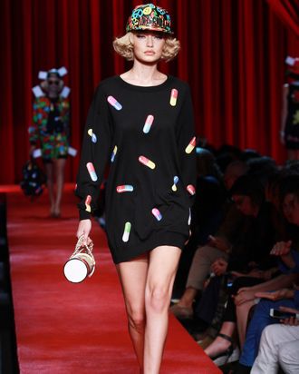 Nordstrom yanks Moschino prescription pill-themed fashion line