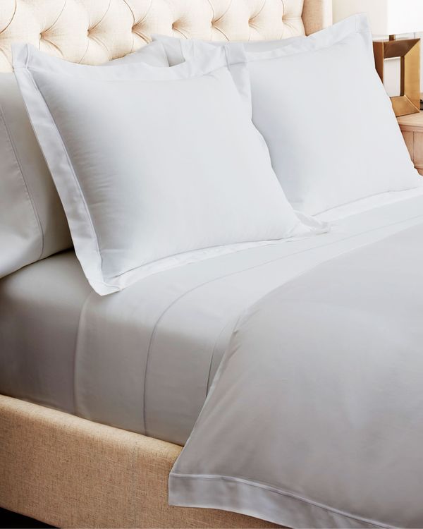 Boll & Branch Embroidered Duvet Cover and Sham Set Sale 2020 | The ...