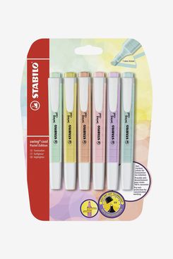 STABILO Pastel Highlighters (Pack of 6)