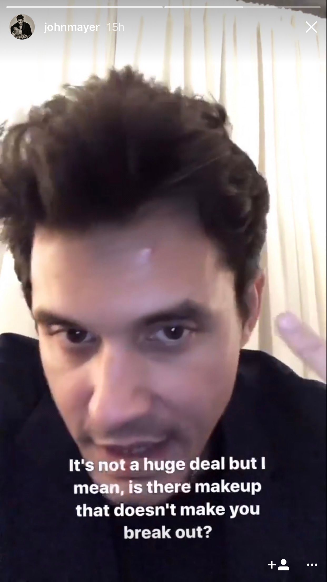 John Mayer Is Seeking Help for His Acne Battle