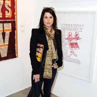 Neve Campbell==DICTIONARY DAZE - A Solo Exhibition of New Works by PETER TUNNEY==Kana Manglapus Projects, Venice, Ca==March 10, 2011==?Patrick McMullan==Photo - MIKE GARDNER/patrickmcmullan.com== ==