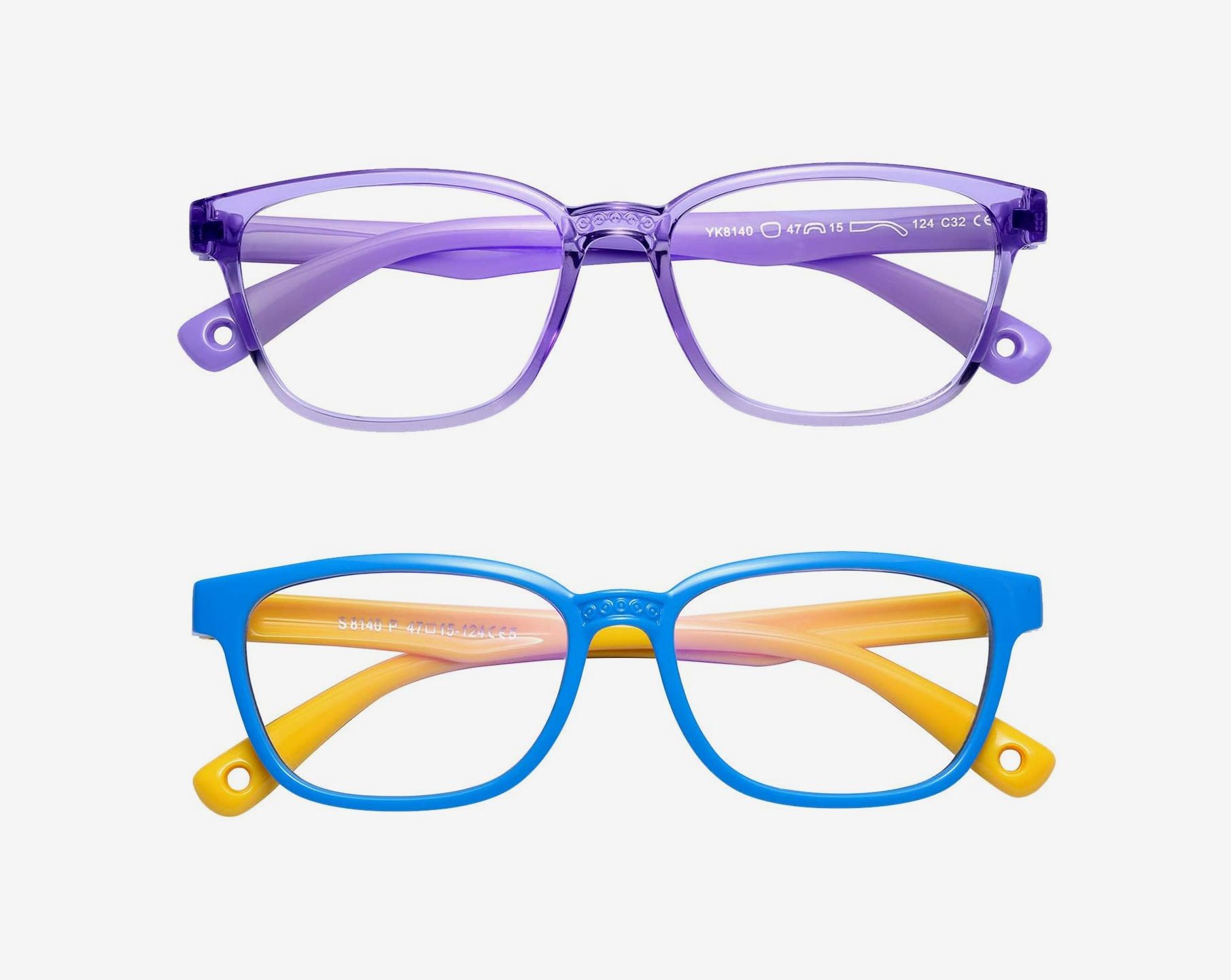 Kids Computer Eyewear Deep Sleep Gaming Eyeglasses Anti Blue Light Glasses para niños 3 