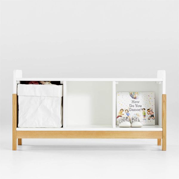 Crate & Barrel Rue Wood Cube Bookcases