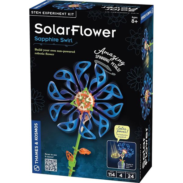 Thames & Kosmos SolarFlower Sapphire Swirl STEM Kit