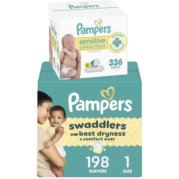 Pampers Swaddlers Disposable Baby Diapers