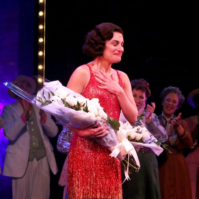 Lea Micheles ‘funny Girl Debut Earned 7 Standing Ovations 