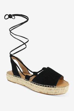 Splendid Women’s Meredith Almond Toe Strappy Espadrille Platform Sandals