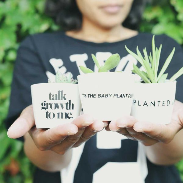 Plant Economy Planted in Love Planter Set