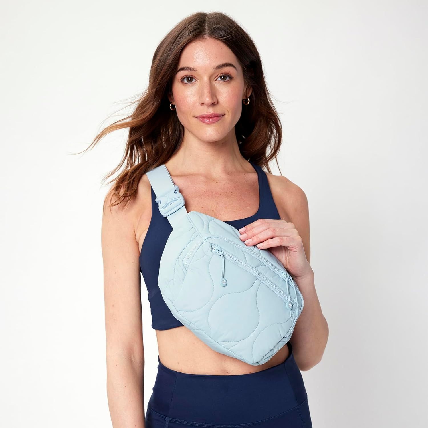 Lululemon Baby Blue Sports Bra Size 34 C - $34 (43% Off Retail