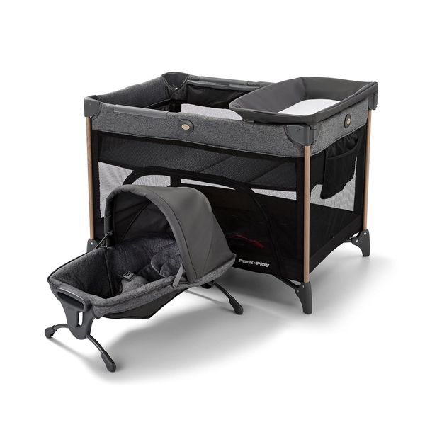 Graco Pack n’ Play Close2Baby Playard with Baby Bassinet, Changing Table, Portable Infant Seat