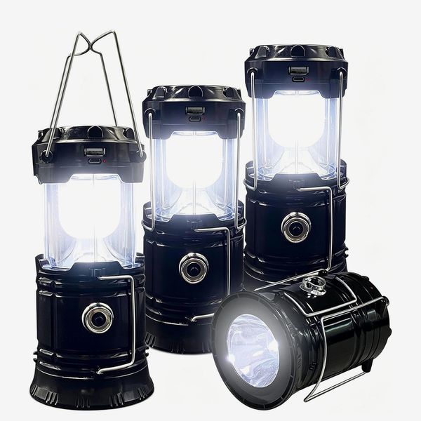 Collapsible Portable LED Camping Lantern 4-Pack