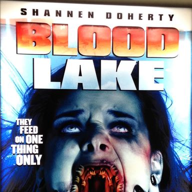 Ian Ziering, you had your day. It's time for Shannen Doherty to get her piece of this camp-on-purpose pie, and she is going to do it with a horror movie about… mouth piranhas, maybe? I would have liked more clarity, Shannen. Give me animal-name portmanteaus in the title or nothing at all. (Ed. note -- In the U.S., this movie is airing on Animal Planet Sunday, May 18, and is about killer lampreys. I only know this because I just threw out the press kit yesterday.)