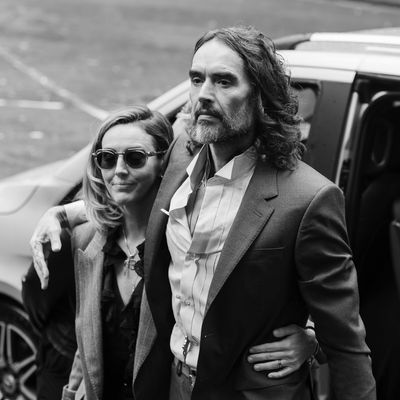 Russell Brand on Trial at Southwark Crown Court in London