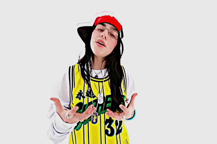 Billie Eilish in the &ldquo;Lunch&rdquo; music video.