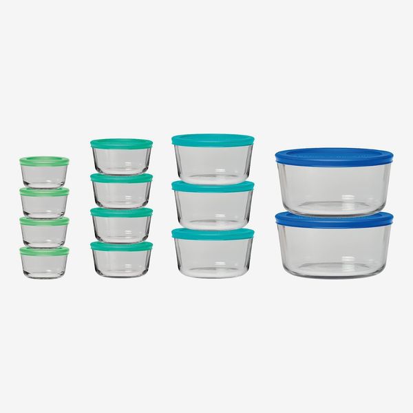 Anchor Hocking Round Glass Food Storage Containers