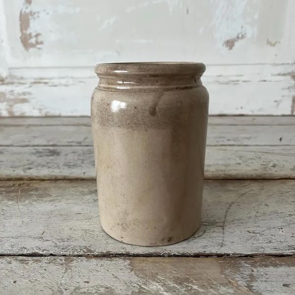 MissLillysVintage Large English Stoneware Jam Jar