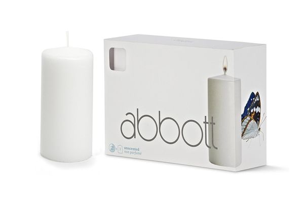 Abbott Collection Classic Pillar Candles, 3 Pack