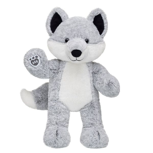 Build-a-Bear Silver Fox Stuffed Animal
