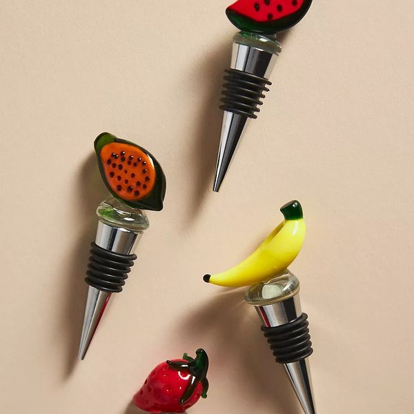 Anthropologie Fruta Bottle Stopper